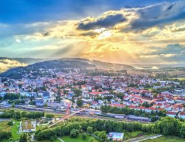 Lais Puzzle - Ansicht der Stadt Ilmenau, Deutschland. - 1.000 Teile