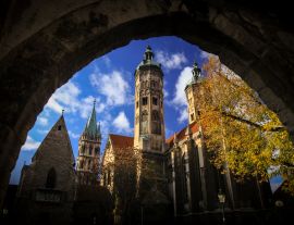 Lais Puzzle - Ansicht von Sachsen-Anhalt, Naumburg, Dom in Deutschland. - 1.000 Teile