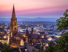 Lais Puzzle - Ansicht des Münsters Freiburg Baden Württemberg, Deutschland - 1.000 Teile