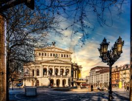 Lais Puzzle - Ansicht der Alten Oper, Frankfurt am Main, Hessen, Deutschland. - 1.000 Teile