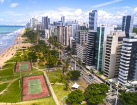 Lais Puzzle - Praia de Boa Viagem, Recife, Brasilien - 1.000 Teile