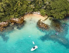 Lais Puzzle - Luftbilder von Bombinhas Strand Santa Catarina Brasilien - 1.000 Teile