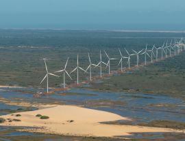 Lais Puzzle - Windkraftgeneratoren in Piauí, Parnaiba, Brasilien - 1.000 Teile