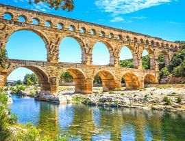 Lais Puzzle - Römisches Aquädukt Pont du Gard, Unesco-Stätte.Languedoc, Frankreich - 1.000 Teile