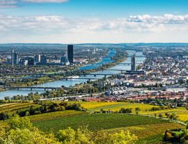 Lais Puzzle - Wien Panorama im Herbst - 1.000 Teile