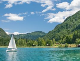 Lais Puzzle - am Weißensee in Kärnten, Österreich - 1.000 Teile