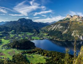 Lais Puzzle - Altaussee, Loser und Altausseer See im Salzkammergut in Österreich - 1.000 Teile