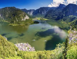 Lais Puzzle - Hallstätter See mit Hallstatt und Dachstein, Salzkammergut, Oberösterreich, Österreich - 1.000 Teile