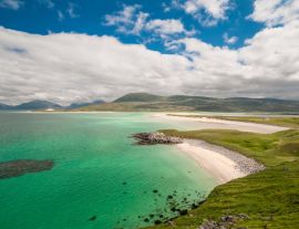 Lais Puzzle - Seilebost Beach auf der Isle of Harris, Äußere Hebriden, Schottland - 1.000 Teile