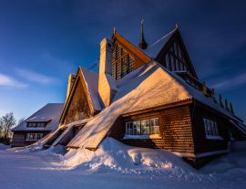 Lais Puzzle - Lappland, Schweden: Die Kirche von Kiruna, Schweden - 1.000 Teile