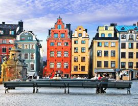 Lais Puzzle - Die Altstadt von Stockholm - eine beliebte Touristenattraktion. Schweden - 1.000 Teile