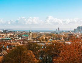 Lais Puzzle - Blick auf Halmstad, Schweden - 1.000 Teile