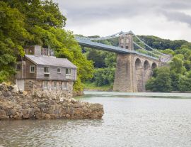 Lais Puzzle - Menai-Hängebrücke, Nordwest Wales - 1.000 Teile