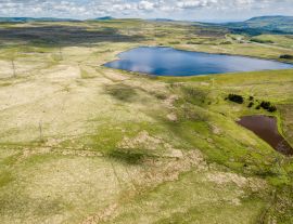 Lais Puzzle - Luftaufnahme der Carno- und Garnlydan-Stauseen in der Nähe der Stadt Ebbw Vale in den Tälern von Südwales - 1.000 Teile