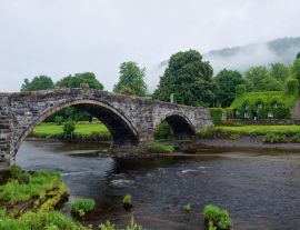 Lais Puzzle - Alte Brücke, Conwy, Wales - 1.000 Teile