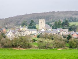 Lais Puzzle - Blick auf das Dorf Bodfari, Denbighshire, Wales - 1.000 Teile