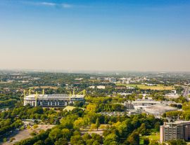 Lais Puzzle - Blick über Dortmund und Stadion - 1.000 Teile