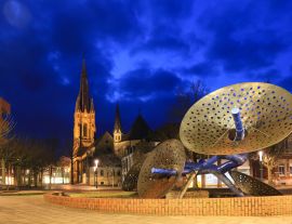 Lais Puzzle - Abendstimmung in Emsdetten - 1.000 Teile