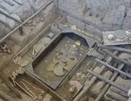 Lais Puzzle - Huaca Rajada und die königlichen Gräber des Herrn von Sipan. Eine archäologische Stätte in der Nähe von Chiclayo, Peru - 1.000 Teile
