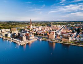 Lais Puzzle - Stadthafen Rostock mit Speichern - 1.000 Teile