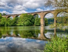 Lais Puzzle - Historische Brücke über die Ruhr bei Herdecke - 1.000 Teile