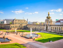 Lais Puzzle - Berühmter Zwinger (Der Dresdner Zwinger) Kunstgalerie in Dresden, Sachsen, Deutschland - 1.000 Teile