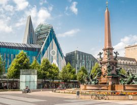 Lais Puzzle - Panorama Augustusplatz in Leipzig - 1.000 Teile