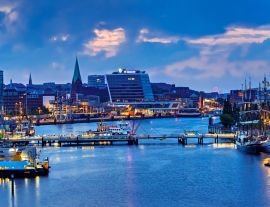 Lais Puzzle - Kiel am Abend - 1.000 Teile