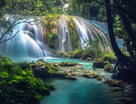 Lais Puzzle - Cascadas de Agua Azul, Mexiko - 1.000 Teile