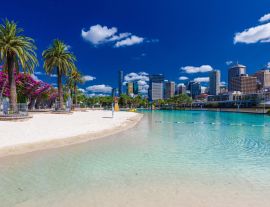 Lais Puzzle - Streets Beach im South Bank Parkland, Brisbane, Australien - 1.000 Teile