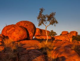 Lais Puzzle - Devils Marbles bei Sonnenuntergang. Nordterritorium, Australien - 1.000 Teile