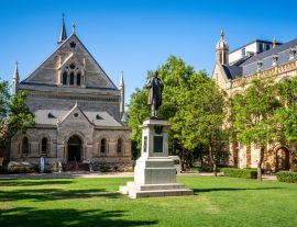 Lais Puzzle - Goodman Crescent Platz und Elder Hall Ansicht in Adelaide South Australia - 1.000 Teile