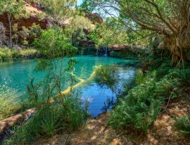 Lais Puzzle - Fern-Pool in der Dales-Schlucht, Karijini-Nationalpark, Westaustralien - 1.000 Teile