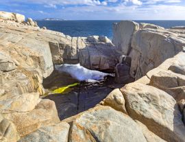 Lais Puzzle - Landschaftsansicht der Natural Bridge, Torndirrup National Park, Albany, Western Australia - 1.000 Teile