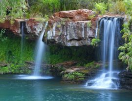 Lais Puzzle - Wasserfälle am Fern Pool im Karijini National Park, Australien - 1.000 Teile