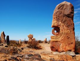 Lais Puzzle - Bildhauersymposium, Broken Hill, New South Wales, Australien - 1.000 Teile