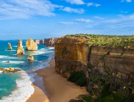 Lais Puzzle - Panorama des Wahrzeichens der Zwölf Apostel entlang der berühmten Great Ocean Road, Victoria, Australien - 1.000 Teile