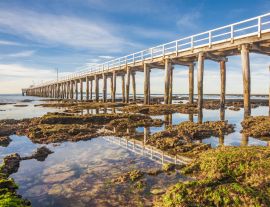 Lais Puzzle - Point Lonsdale Jetty, am Eingang zur Port Philip Bay, Point Lonsdale, Bellarine Penninsula, Victoria, Australien - 1.000 Teile