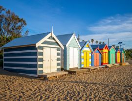 Lais Puzzle - Brighton Bathing Boxes in Melbourne, Australien - 1.000 Teile