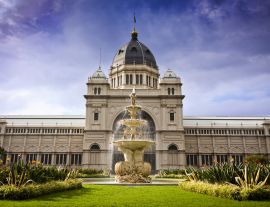 Lais Puzzle - Königliches Ausstellungsgebäude hinter Carlton Gardens in Melbourne, Victoria, Australien - 1.000 Teile