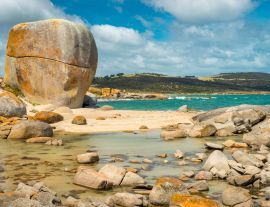 Lais Puzzle - Castle Rock auf Flinders Island, Tasmanien, Australien - 1.000 Teile
