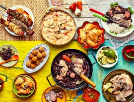 Lais Puzzle - Frisch gekochtes Festmahl mit brasilianischen Gerichten - 1.000 Teile