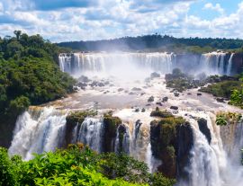 Lais Puzzle - Panoramablick auf die Iguazu-Fälle, Wasserfall in Brasilien - 1.000 Teile