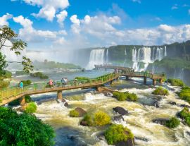 Lais Puzzle - Schöner Blick auf die Iguazu-Wasserfälle, eines der sieben Naturwunder der Welt - Foz do Iguaçu, Brasilien - 1.000 Teile