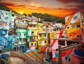 Lais Puzzle - Rio de Janeiro Stadtzentrum und Favela - 1.000 Teile