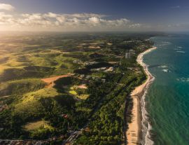 Lais Puzzle - Später Nachmittag an der Nordküste von Maceió, Nordostbrasilien - 1.000 Teile