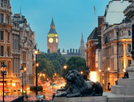 Lais Puzzle - Straßenansicht des Trafalgar Square, England - 1.000 Teile