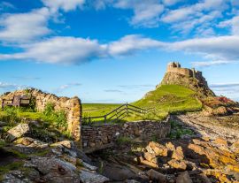 Lais Puzzle - Lindisfarne Castle an der Küste Northumberlands, England - 1.000 Teile