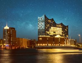 Lais Puzzle - Hamburger Elbphilharmonie bei Nacht - 1.000 Teile
