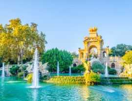 Lais Puzzle - Monumentaler Springbrunnen im Ciutadella-Park Barcelona, Spanien - 1.000 Teile